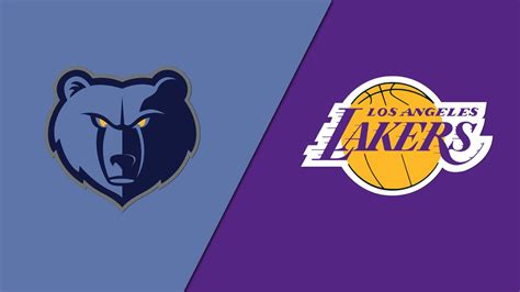 grizzlies vs lakers